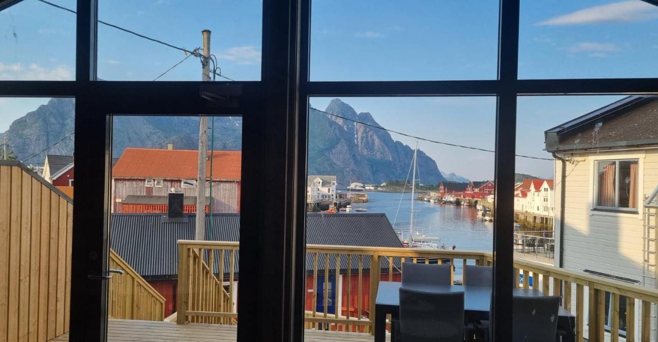 Fiskekrogen Rorbuer Henningsvær Buitenkant foto